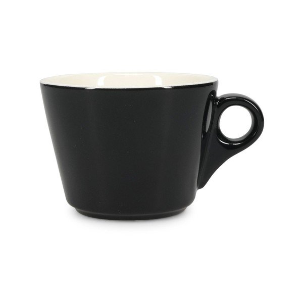 Черна порцеланова чаша за капучино 160 ml Barista – BonBistro
