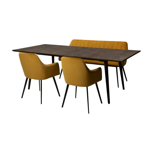 Маса за хранене от бряст 100x220 cm Diamond - DAN-FORM Denmark-image-4