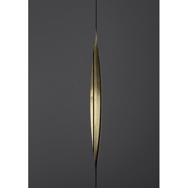 Тъмно сив гардероб 80x195 cm Kobe - Woodman-image-1