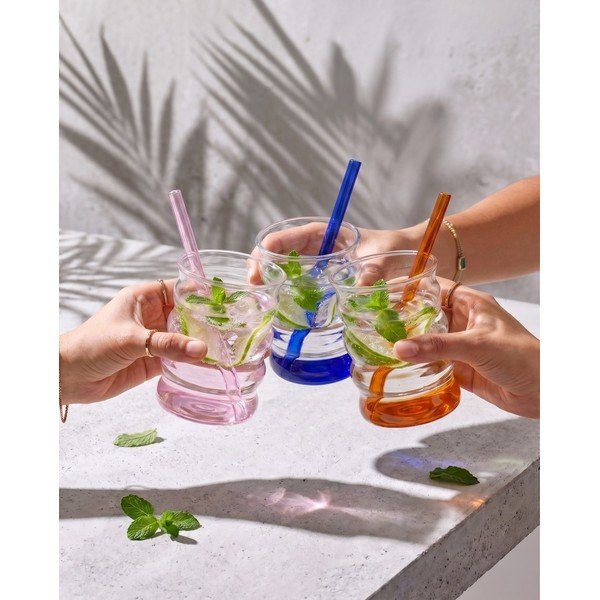 Стъклени чаши в комплект 6 бр. от боросиликатно стъкло 350 ml Volo – Vialli Design-image-3