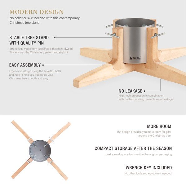 Стойка за коледна елха Rustic - Tree Nest-image-3