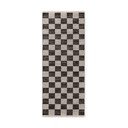 Черна/кремава двустранна/ръчно изработена пътека със смес от юта 80x200 cm Rex – Hanse Home