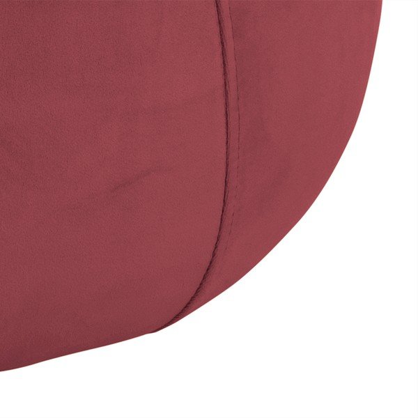 Кадифен пуф в коралово розово , ⌀ 60 cm Mie - Actona-image-3
