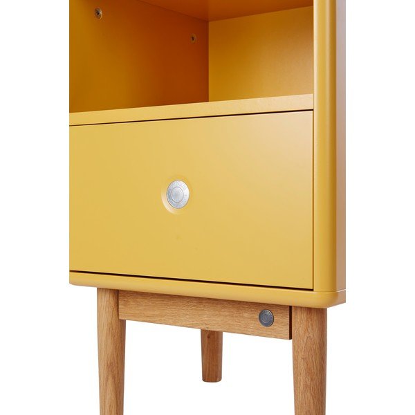 Горчично жълто нощно шкафче Color Box - Tom Tailor-image-1