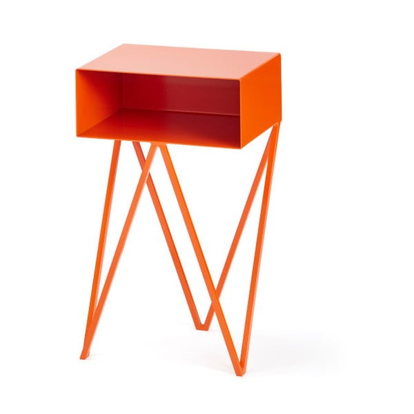 Oranžový noční stolek &New Mini Robot