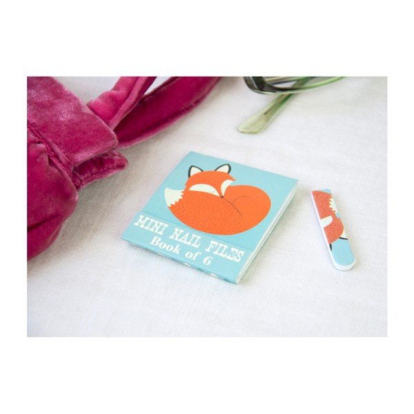 Комплект от 6 мини пили за нокти Rusty The Fox Rusty the Fox - Rex London-image-1