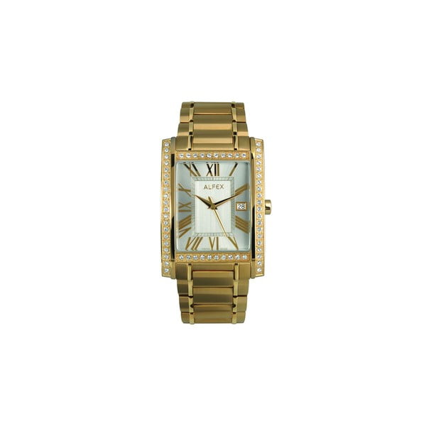 Pánské hodinky Alfex 5662 Yelllow Gold/Yellow Gold