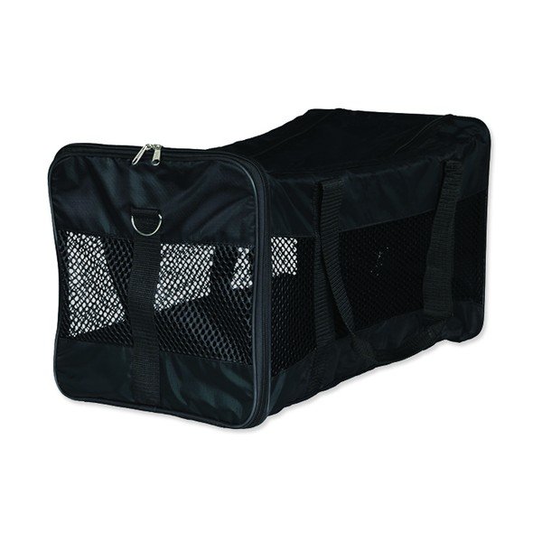 Черна чанта за транспортиране на домашни любимци 27x46,5 cm Trixie – Plaček Pet Products-image-2
