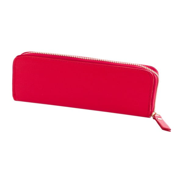 Červená peněženka z pravé kůže Andrea Cardone Paresso