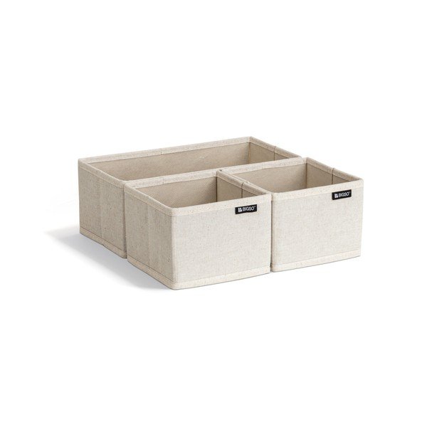 Текстилни органайзери за шкаф 3 бр. Soft Storage – Bigso-image-4