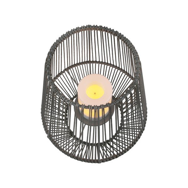 LED соларно външно осветително тяло ø 26 cm Mineros - Reality-image-3