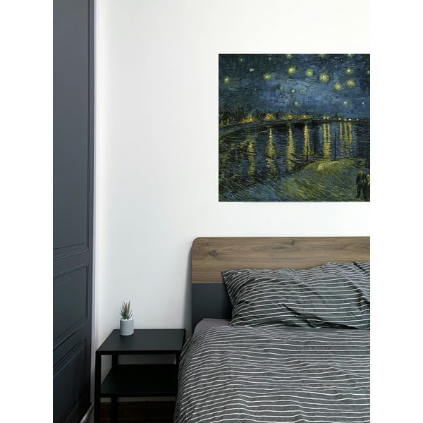 Живопис - репродукция 90x70 cm The Starry Night, Vincent van Gogh - Fedkolor-image-1