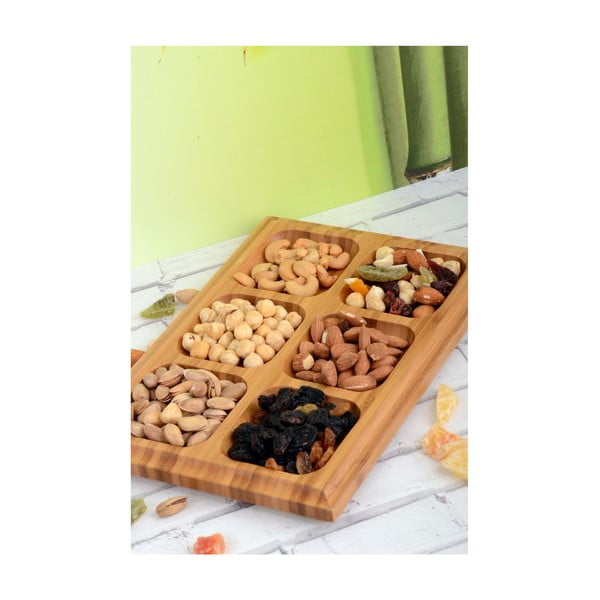 Бамбукова табла за сервиране на бисквитки Kutahya - Kütahya Porselen