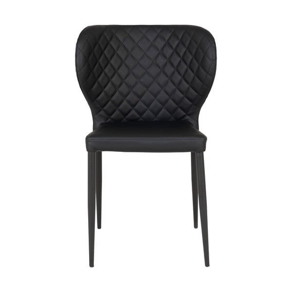 Черни трапезни столове в комплект от 4 броя Pisa - House Nordic-image-3