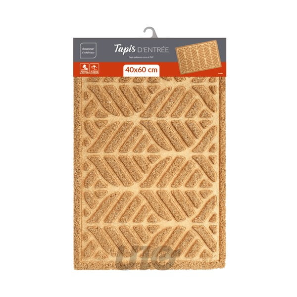 Изтривалка от кокосови влакна 40x60 cm Palmette – douceur d'intérieur-image-1