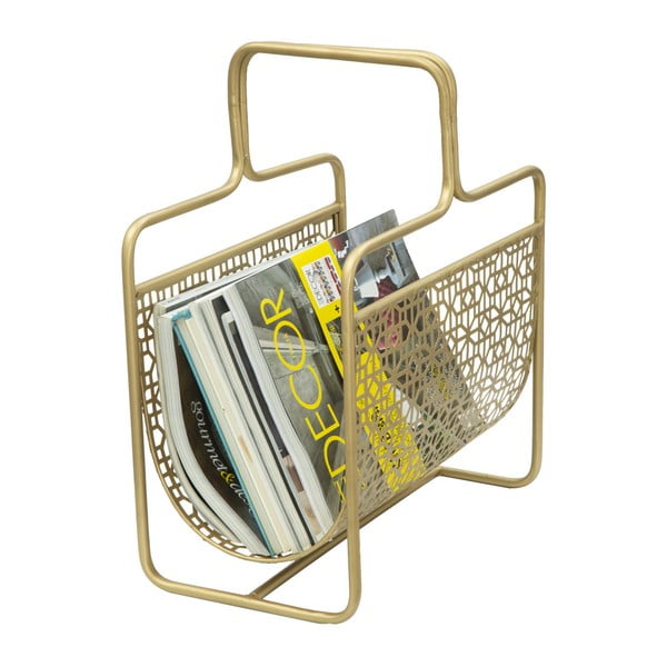 Метална стойка за списания в златисто Trivola Glam - Mauro Ferretti-image-3