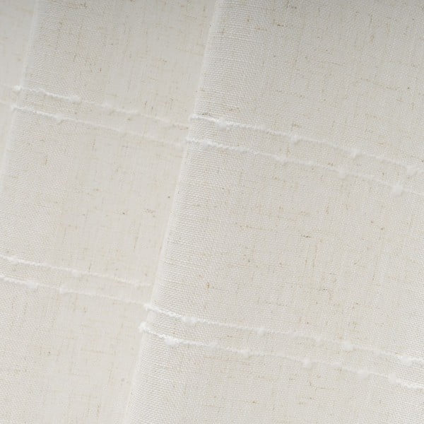 Бяло-бежово перде със смес от лен 140x260 cm Nodes – Casa Selección-image-4
