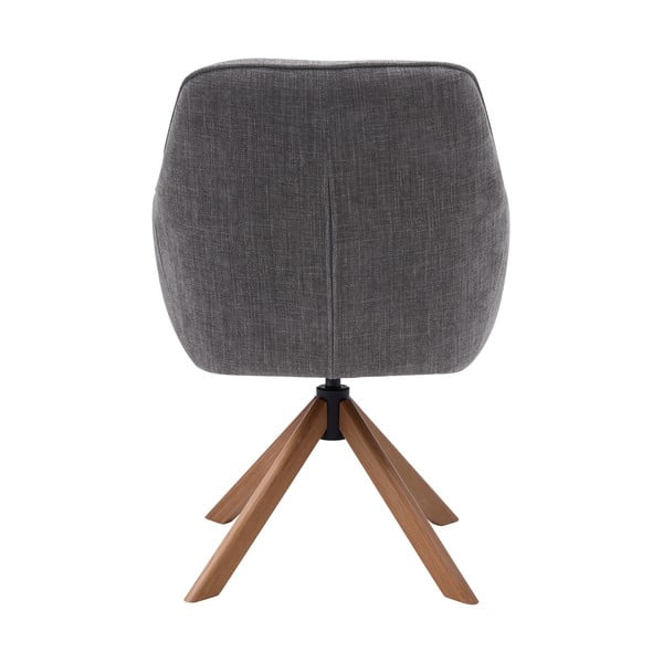 Сиви тапицирани трапезни столове в комплект 2 бр. Avola – Unique Furniture-image-2