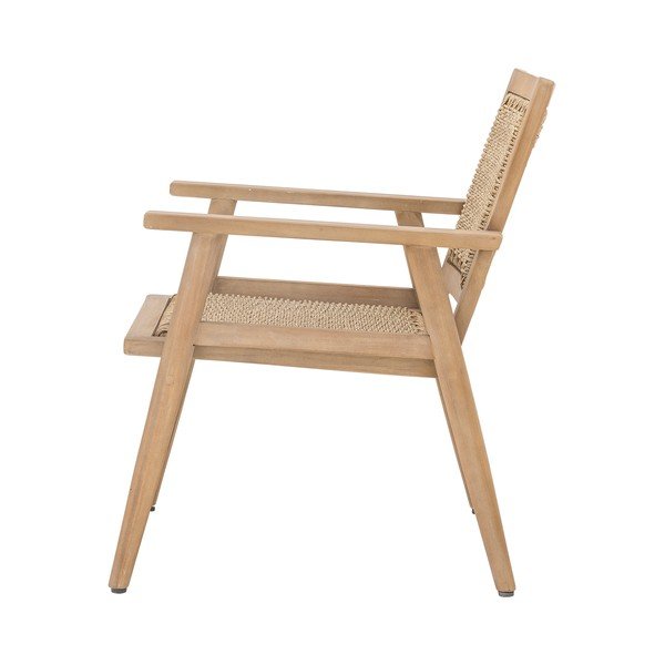 Градински стол от масивно дърво в естествен цвят Sorrento – Bloomingville-image-3