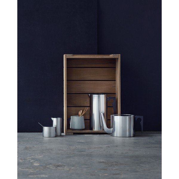 Чайник от неръждаема стомана в сребрист цвят 1,25 l Arne Jacobsen – Stelton-image-2