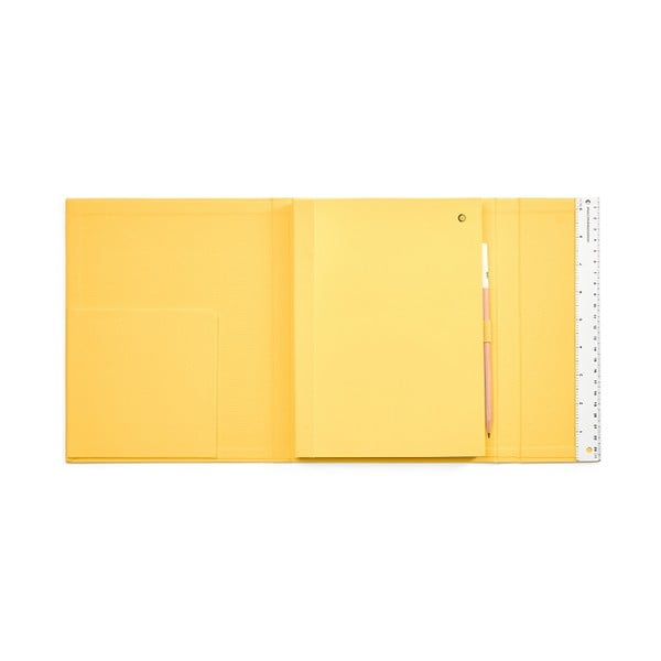 Тетрадка 160 страници Yellow 012 - Pantone