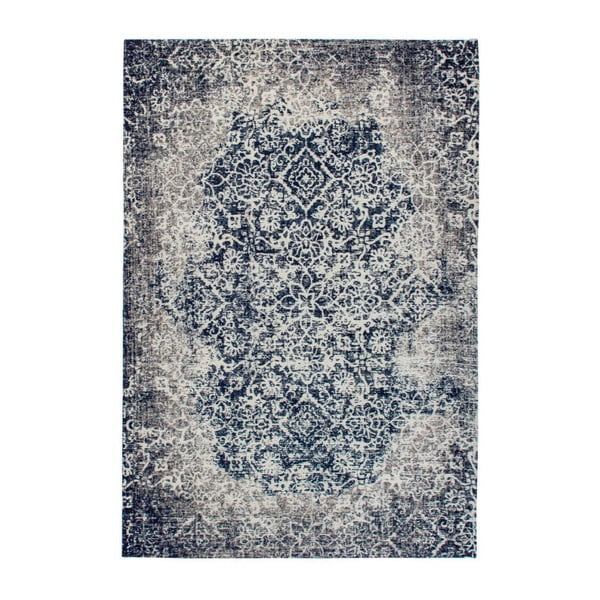 Синьо-сив килим Мемориал, 80 x 150 cm - Kayoom