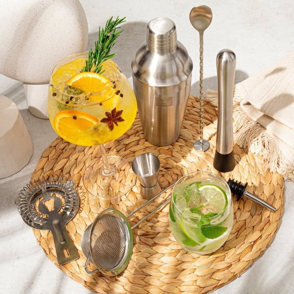 Комплект за приготвяне на коктейли от неръждаема стомана Bar in Box – VacuVin-image-2