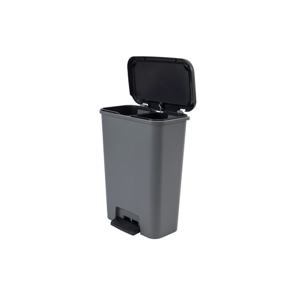 Пластмасов контейнер за сортирани отпадъци/педал 23+23 л Compatta - Curver