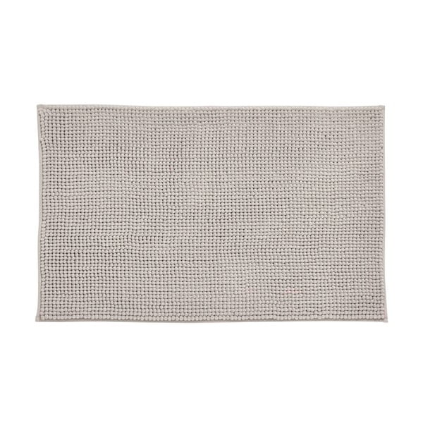 Сива постелка за баня 80x50 cm Bobble - Catherine Lansfield