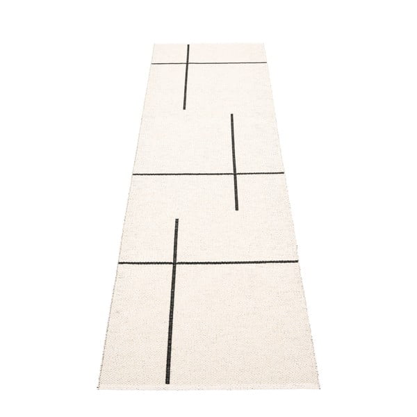 Черна пътека за открито и закрито 70x270 cm Fred Black – Pappelina-image-2