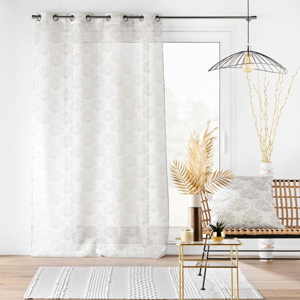 Завеса в бежов и златист цвят 140x280 cm Majestia – douceur d'intérieur-image-4