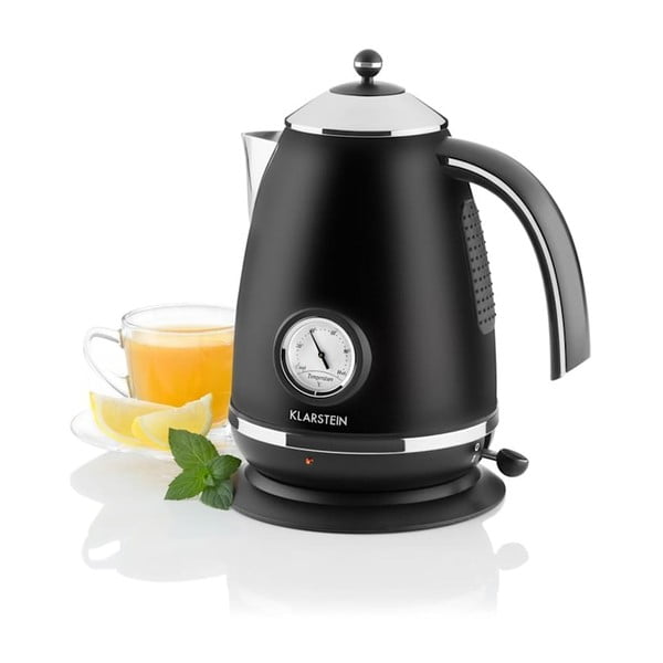 Черен чайник Aquavita Chalet - Klarstein-image-2