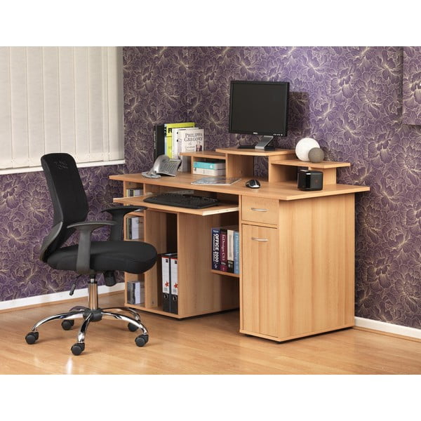 Черен офис стол Atlanta – Støraa-image-1