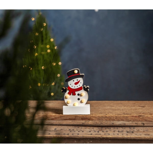 Бяла светлинна украса с коледен мотив Freddy - Star Trading-image-2