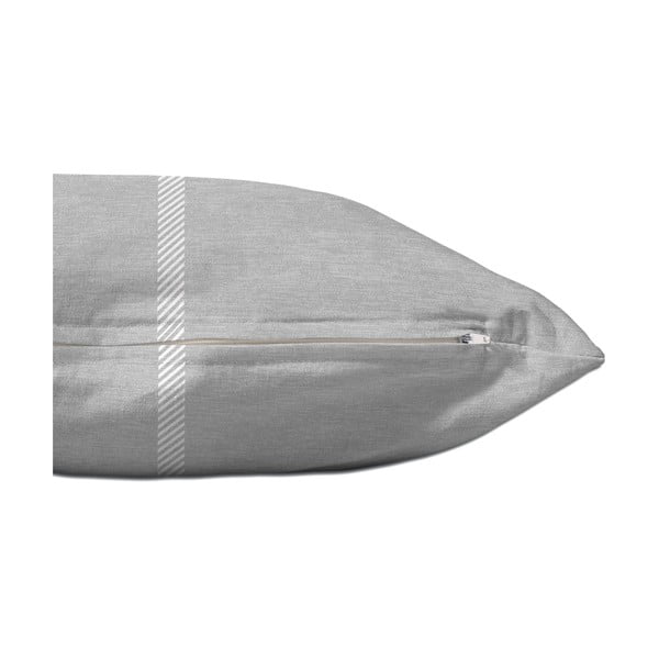 Комплект от 2 памучни калъфки за възглавници Tartan - Blanc-image-4