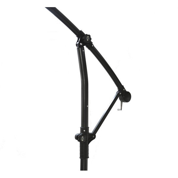 Сив чадър ø 300 cm Free Pole - Rojaplast-image-2