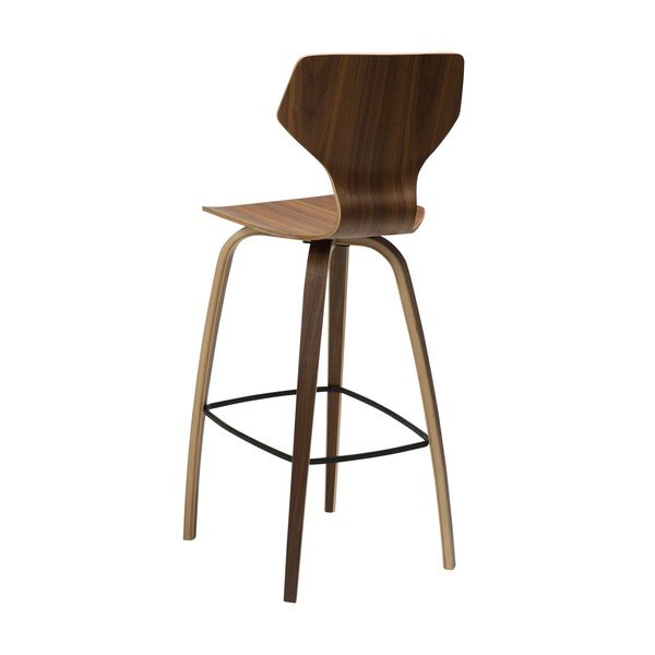 Бар стол в тъмно естествен цвят (височина на седалката 75 cm) S.I.T – DAN-FORM Denmark-image-3