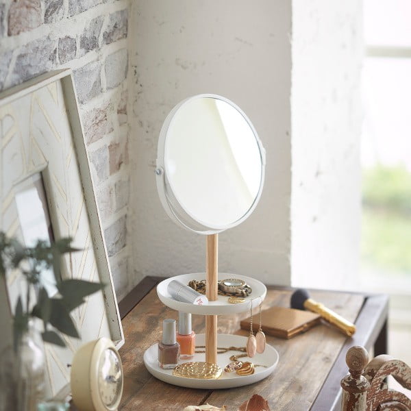 Козметично огледало ø 17,5 cm Tosca - YAMAZAKI-image-1