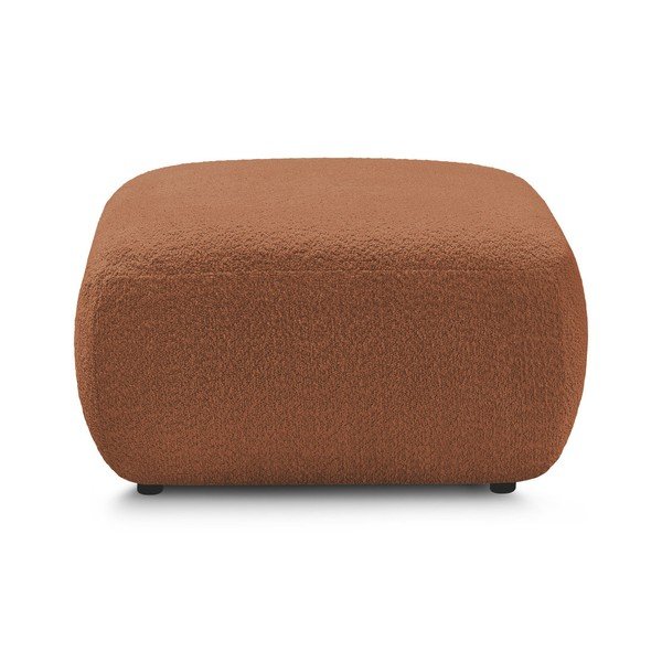 Оранжева табуретка  от прежда с примки от букле Montaigne – Bobochic Paris