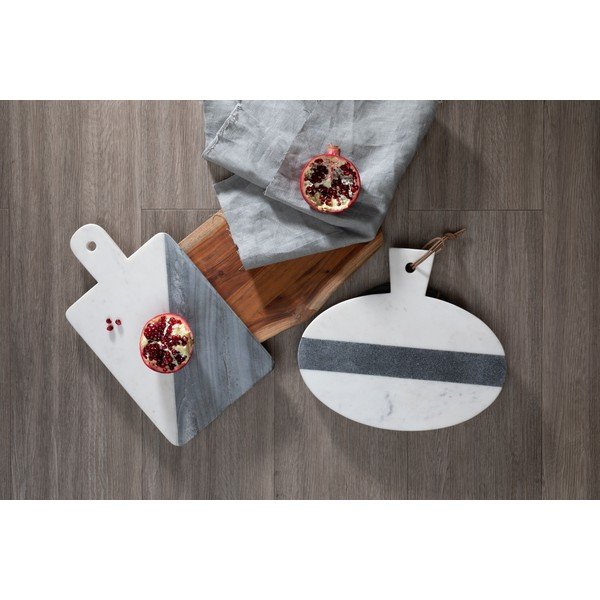 Бяло-сива мраморна дъска за сервиране Гребло - Premier Housewares-image-1