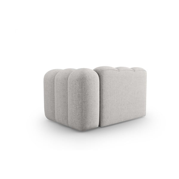 Светлосив модулен диван (десен ъгъл) Lupine – Micadoni Home-image-4