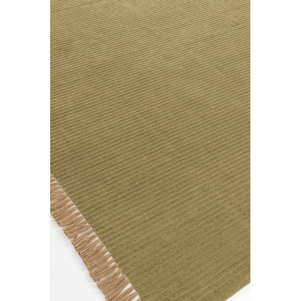 Зелен ръчно изработен килим със смес от памук 200x300 cm Channa – Jotex-image-4
