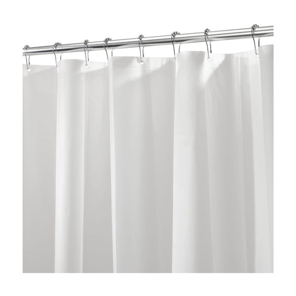 Бяла завеса за душ PEVA Liner, 183 x 183 cm Peva - iDesign