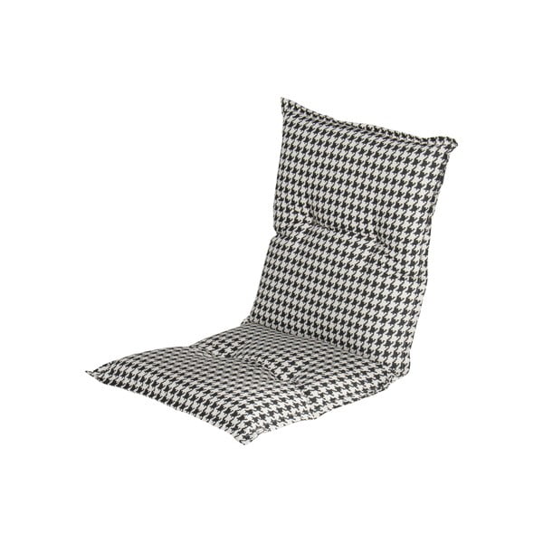 Черно-бяла градинска седалка , 100 x 50 cm Poule - Hartman