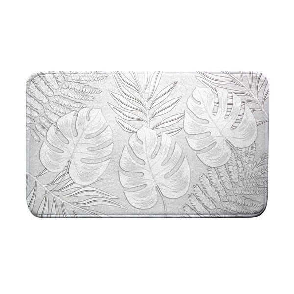 Светлосив килим за баня 45x75 cm Amber – douceur d'intérieur