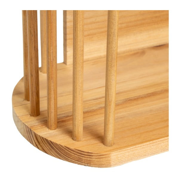 Рафт за картини от тополова дървесина в естествен цвят 60 cm Aspen - Casa Selección-image-3