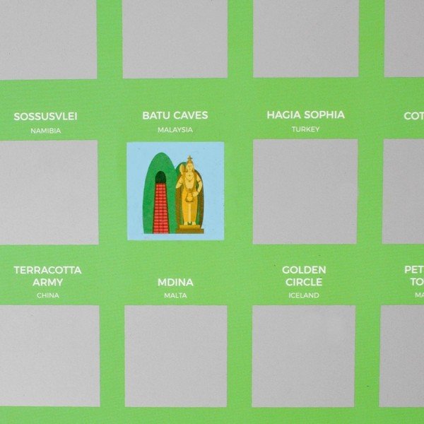 Плакат за скречове Места - Gift Republic-image-1