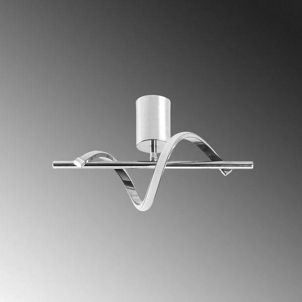 LED осветително тяло за таван в сребрист цвят 7x41 cm Likma – Opviq lights-image-1