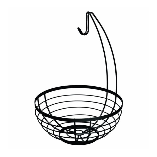 Черна кошница за плодове с кука , ø 27,31 cm Austin - iDesign-image-2