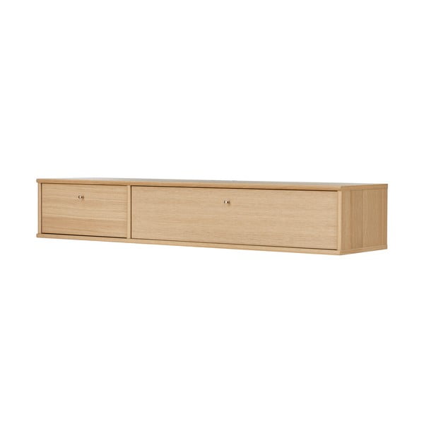 Маса за телевизор от декор от дъб  в естествен цвят133x22 cm Mistral – Hammel Furniture-image-2